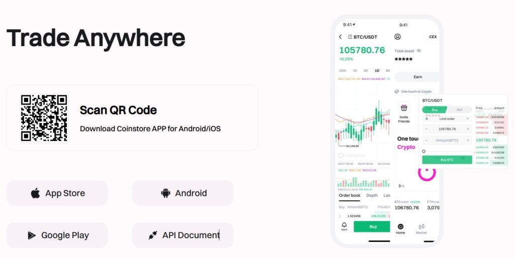 Coinstore App